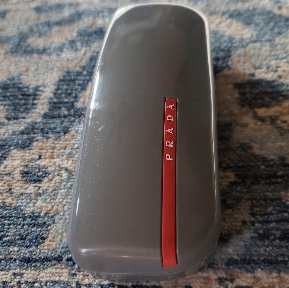 PRADA Gray Hard Side Eyeglass or Sunglasses Case - Picture 4 of 6